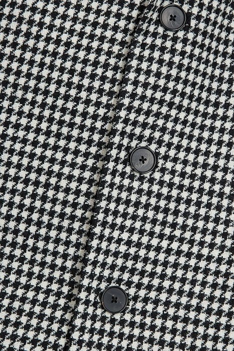 VESTE SEULE MOTIF PIED DE POULE BLACK WHITE 7
