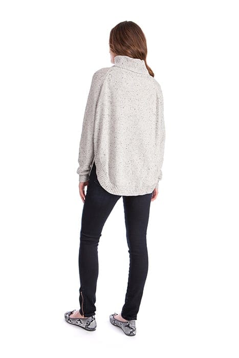 MATERNITY KNITTED CAPE JUMPER MULTI 2