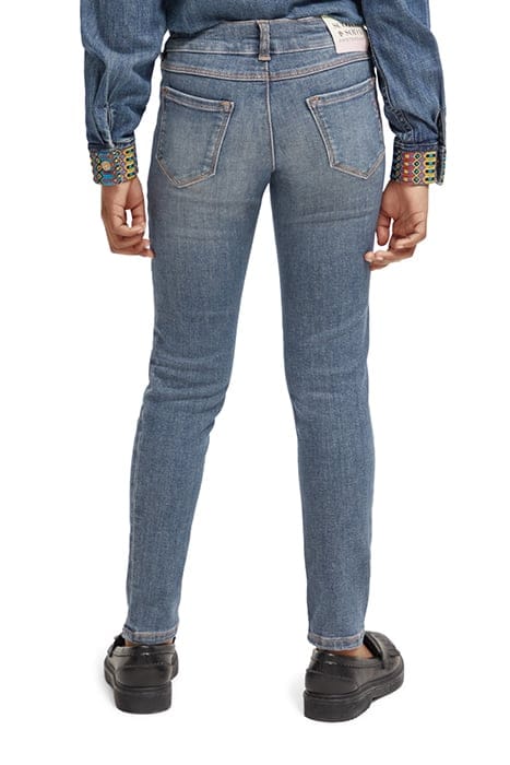 GIRLS MILOU SKINNY JEANS – ELECTRIC BLUE 2
