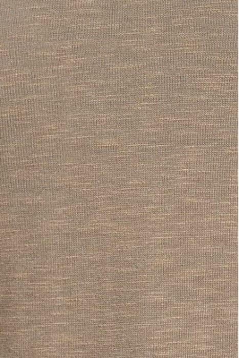 LEX LS LINEN BLEND SLUB CREW WITH ROLL N HAZE GREY 5