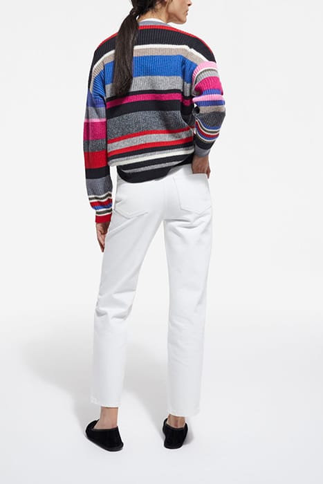 PULL COL ROND RAYE MIX YARN MULTICO 4
