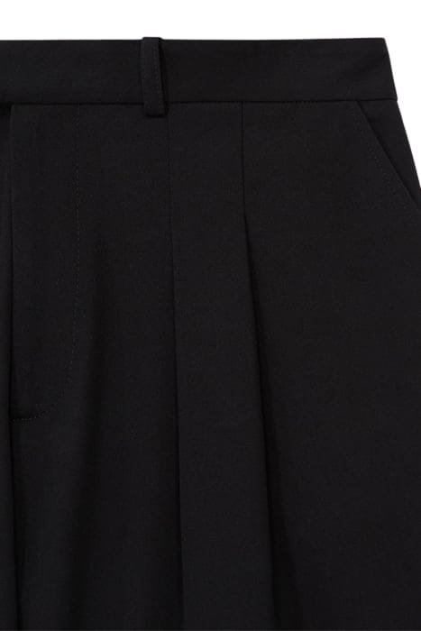 PANTALON SEUL A PINCES ET REVERS BLACK 6
