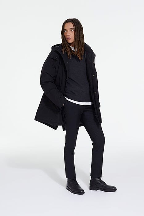 PARKA MI-LONGUE MULTIPOCHE BLACK 3