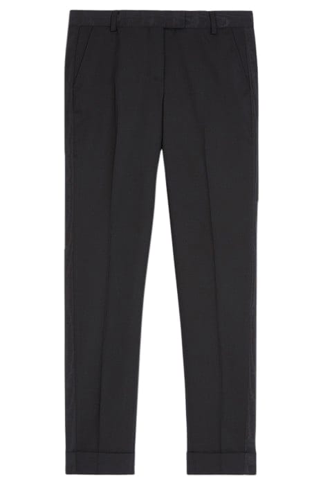 PANTALON COSTUME FIT TISSU MOIRE COTE BLACK 3