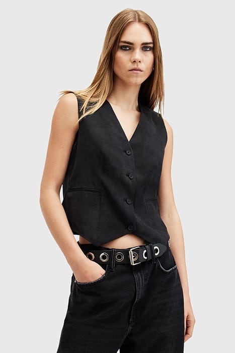 AVERIE TEN WAISTCOAT BLACK 1
