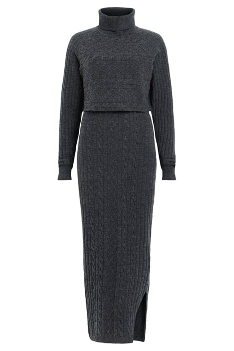 MURIEL DRESS CINDER BLACK 3
