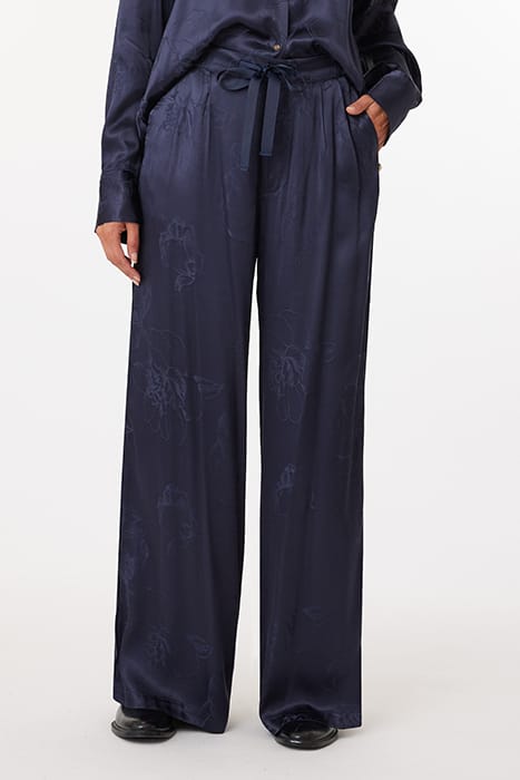 JACQUARD PANT PEACOAT 1