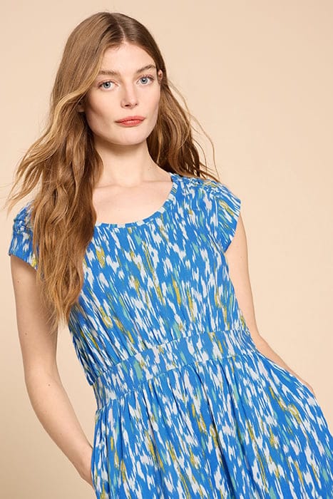 DARCIE JERSEY MAXI DRE BLUE PRINTED 6