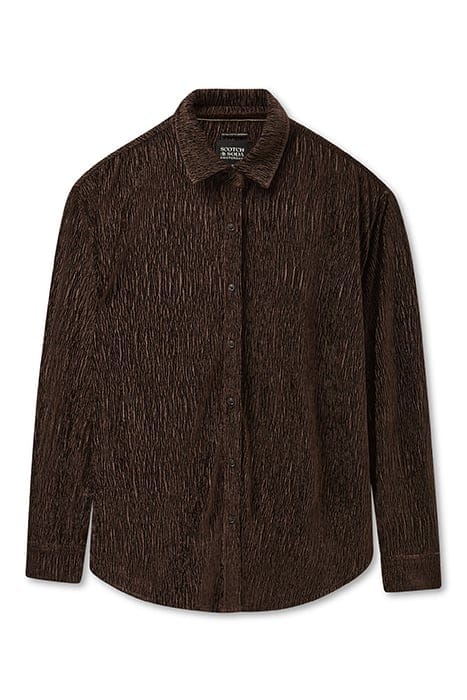 VELVET BUTTON UP HOT FUDGE 3