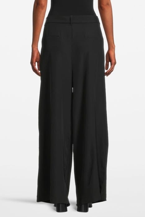 SLEEK TAILORED WDE LEG TROUSER BLACK 2