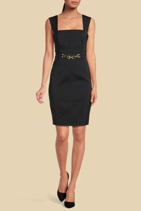 MARCIANO BY GUESS NORAH PENCIL DRESS JET BLACK 1