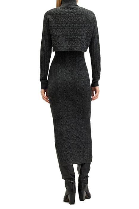 MURIEL DRESS CINDER BLACK 2