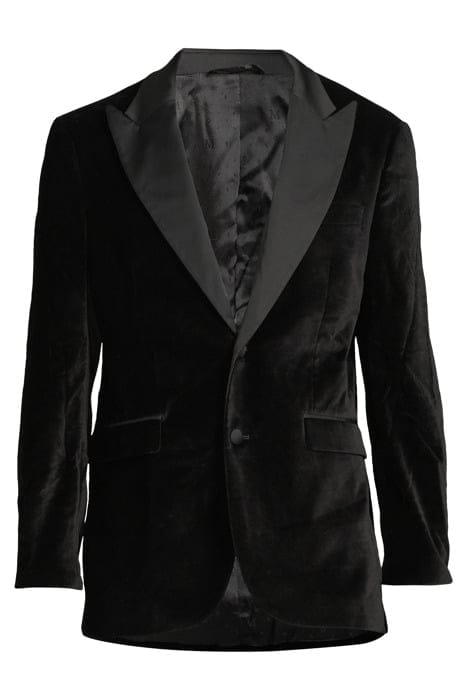 MARCIANO BY GUESS ALAIN PEAK BLAZER JET BLACK 5