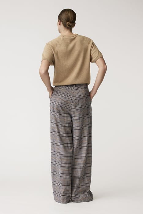 BAMBOO PANTS BLUE/ORANGE 2