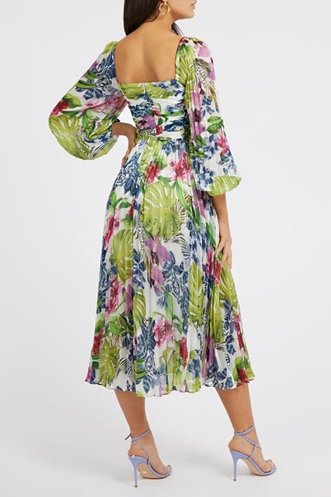 GUESS ECO LS PLEATED IVONNE DR ISLAND FANCY 2