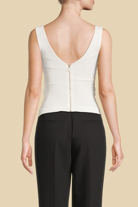 MARCIANO BY GUESS GISELLE TANK TOP PALE PEARL 2