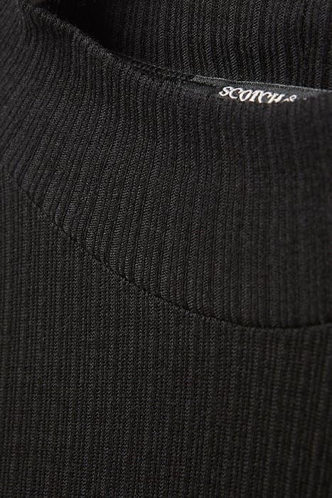 SHEER MOCKNECK BLACK 5
