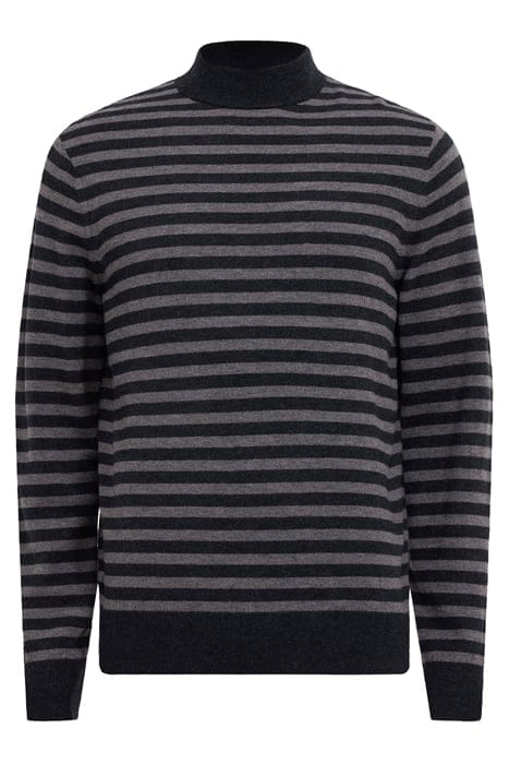 ANDI MOCK NECK CHARCOAL/BLACK 4