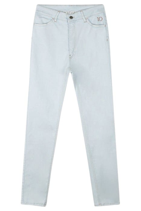 HIGH RISE SKINNY JEANS ICE BLUE 4