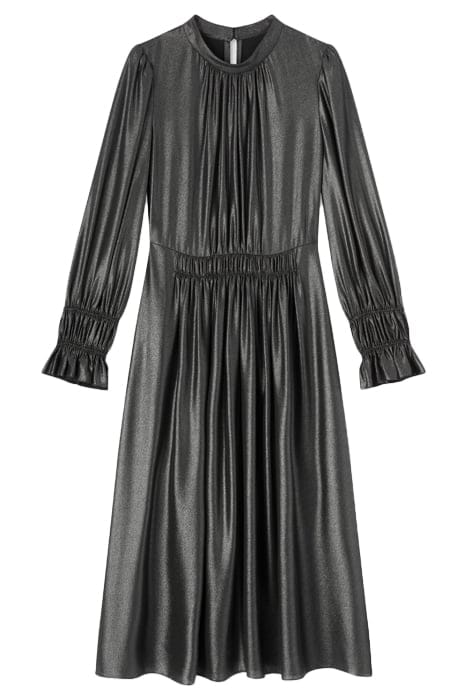 DR LOUISE FOIL METALLIC GUNMETAL 3