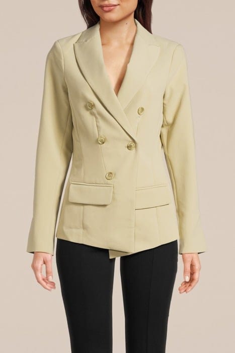 BLAZER FITTED SOFT FOAM GREEN LENTIL 1