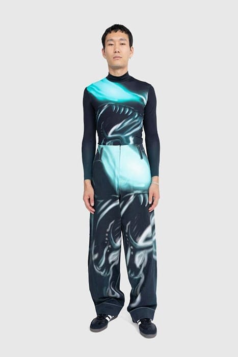 GERRIT JACOB – LYCRA TOP TEAL/AQUA 2