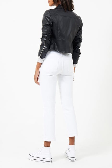 ETTA PU LEATHER BIKER JACKET BLACK 2