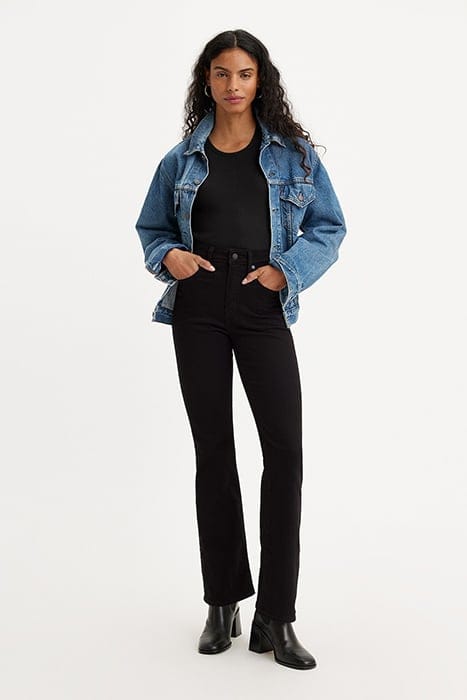 725 FLARED JEANS BLACK 5