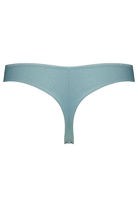 MARIPOSA SPARKLING IRIDESCENT AQUA THONG 4