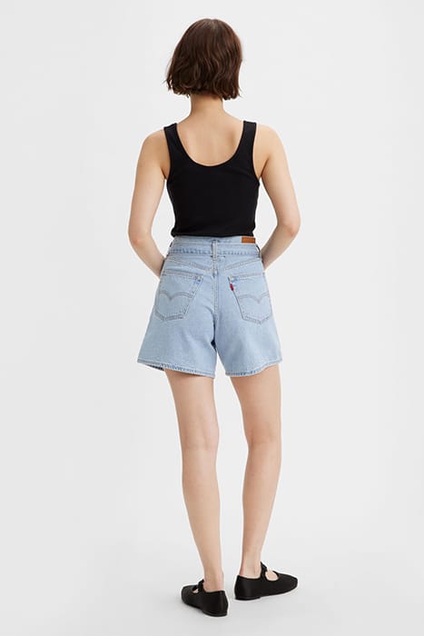 BELTED SHORT BLUE 2