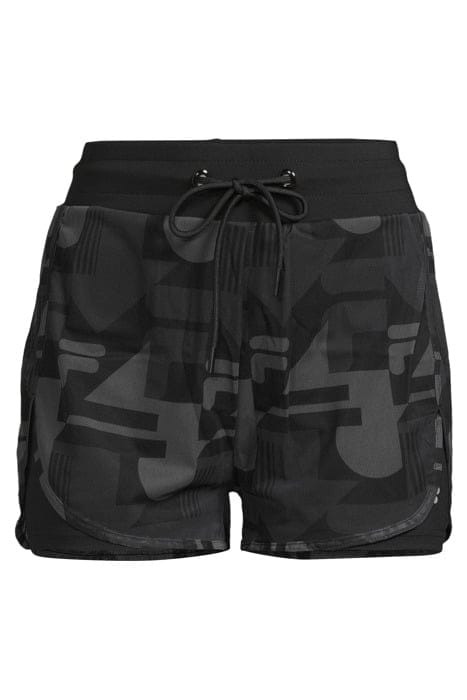 RAKOW AOP SHORTS BLACK BEAUTY REACT AOP 3