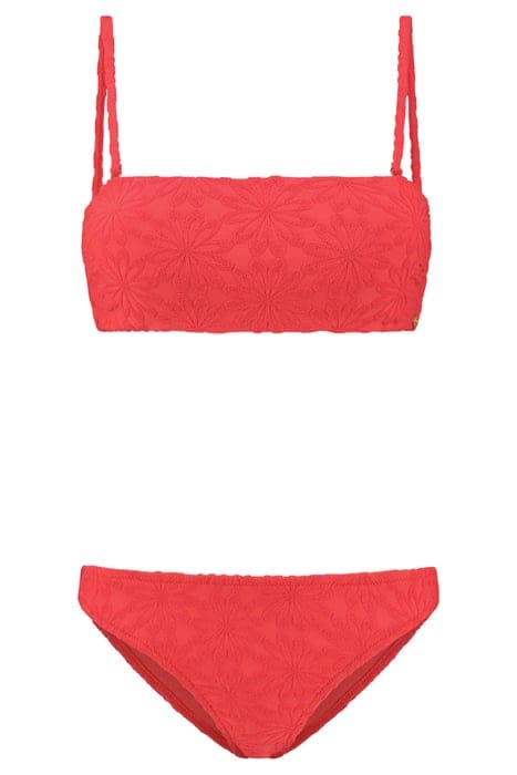 LADIES LOLA BIKINI SET DAISY STRUCTURE BLOSSOM PINK DAISY 4
