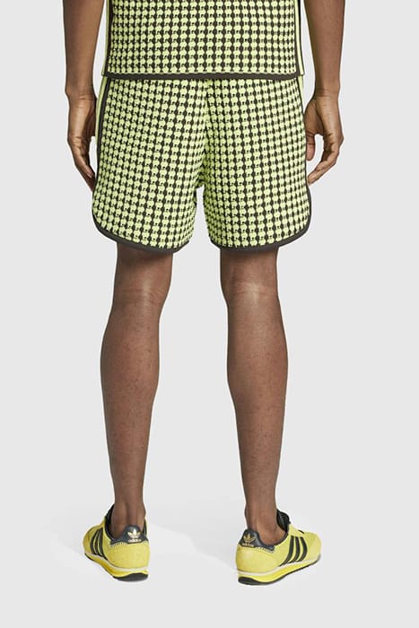 ADIDAS X WALES BONNER – KNIT SHORTS SEMI FROZEN YELLOW/NIGHT 2