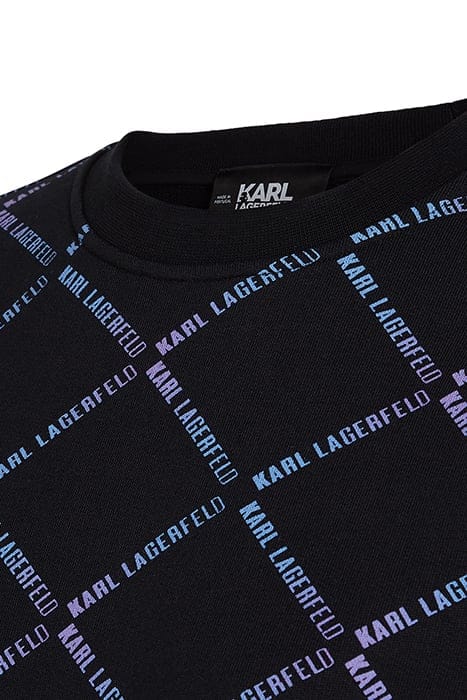 DIAMOND KARL AOP SWEAT BLACK 3