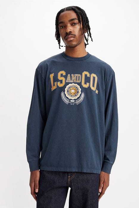 LS LONG-SLEEVED T-SHIRT NAVY 4