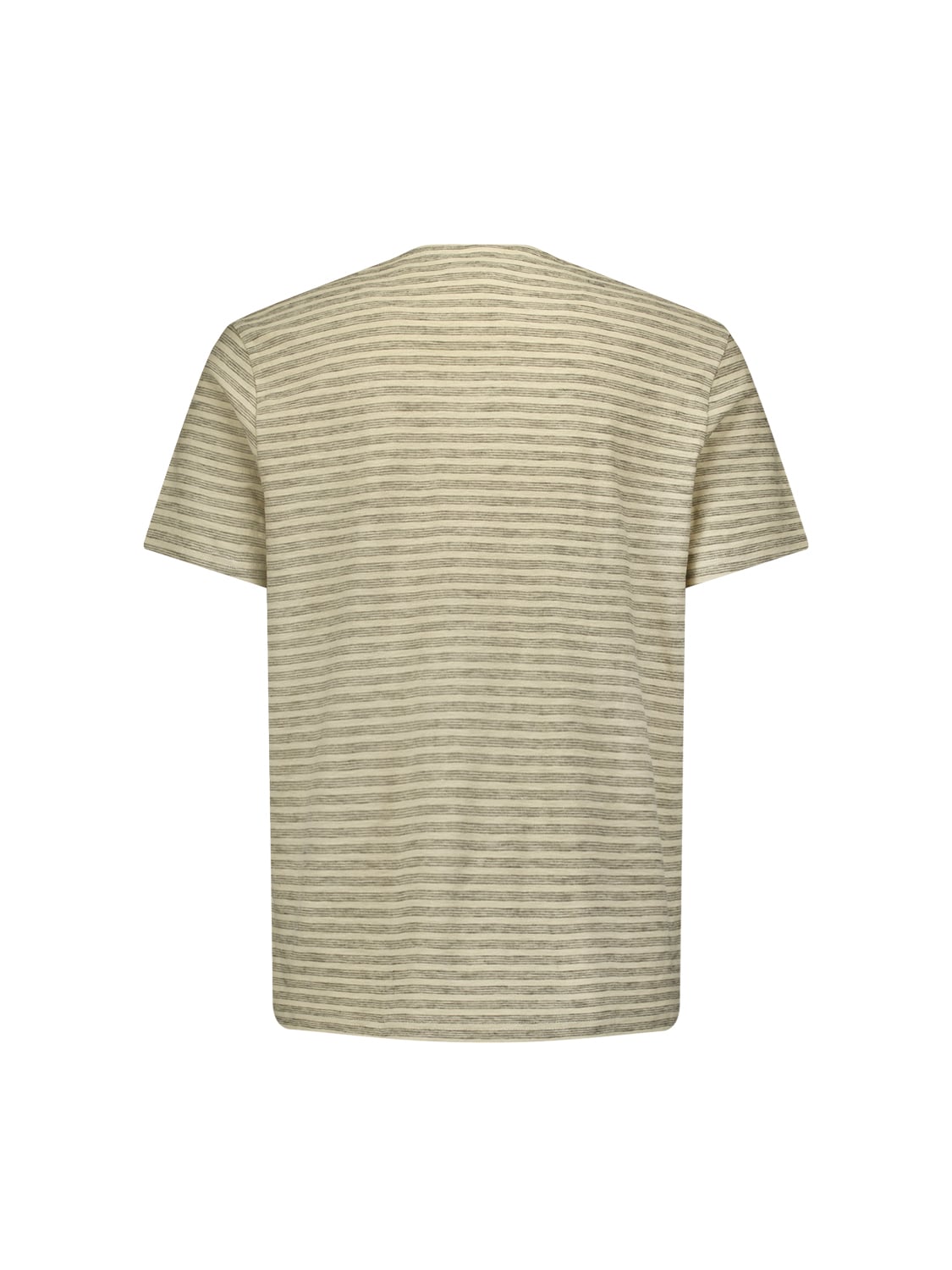 T-SHIRT CREWNECK STRIPES CEMENT 5