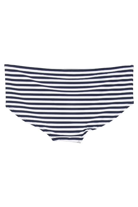 BIKINI SHORTS NAVY/IVORY STRIPE 2