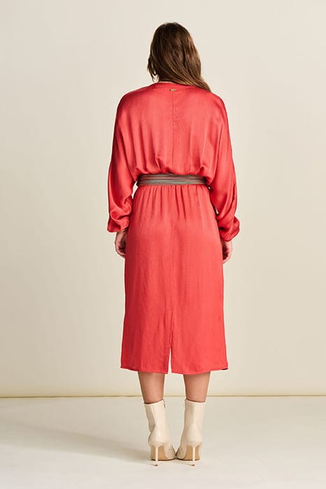 DRESS - BAKED RED ORANGE 2