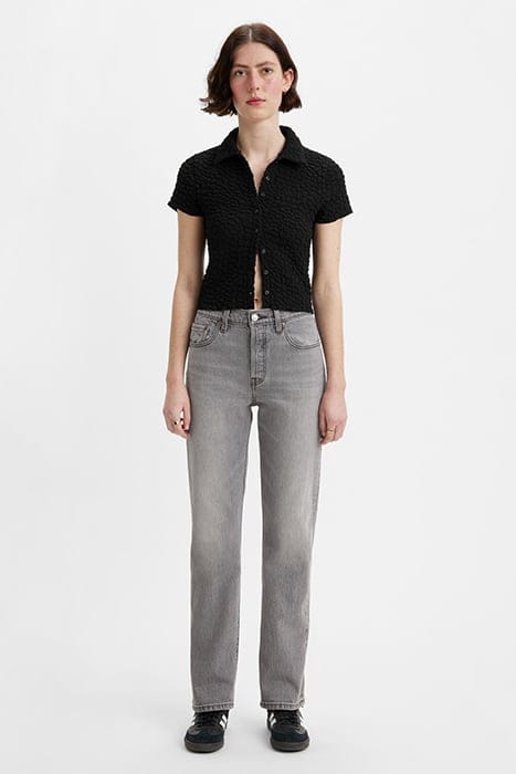 501 STRAIGHT JEANS GREY 1