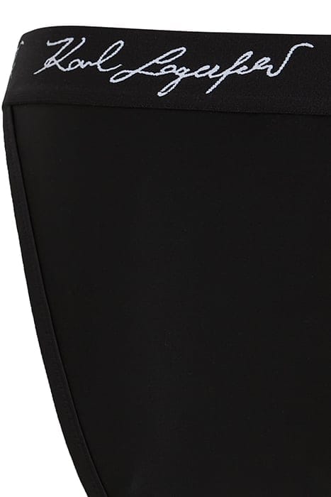 SIGNATURE BIKINI SWIM BOTTOM BLACK 3