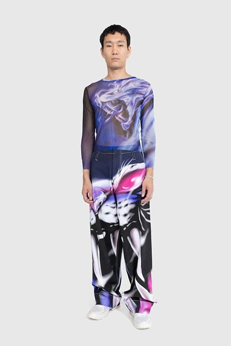 GERRIT JACOB – MESH LONG-SLEEVE LILAC 2