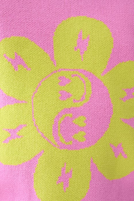 GAA-SBSMILE HEART PULLOVER LIMEGREEN 7
