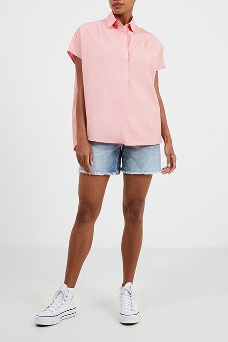 VEE COLLAR S/S RED 3