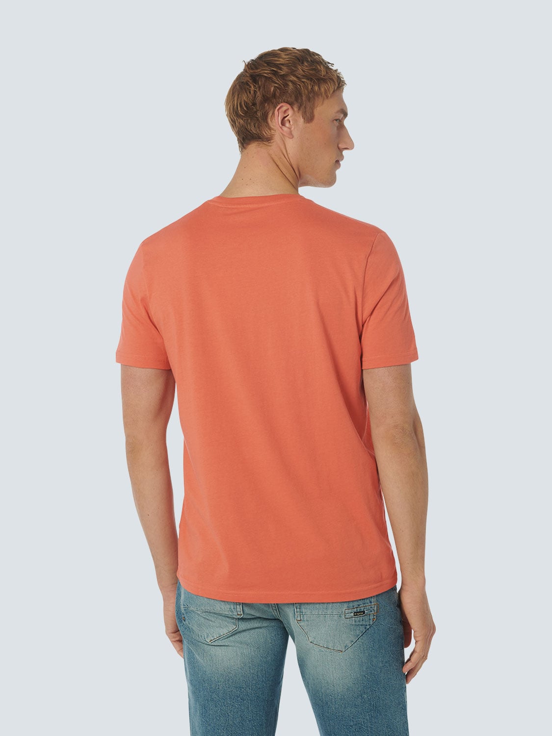 T-SHIRT CREWNECK SOLID BASIC MELON 2