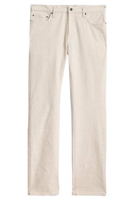 REGULAR FIT NATE NATURAL TWILL JEAN ECRU 1