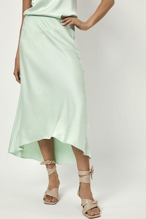 PEPPA MIDI SKIRT PISTACHIO 1