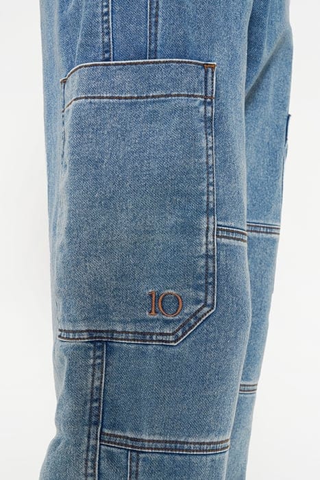 SOFT DENIM WORKWEAR PANTS NIGHT SKY 7