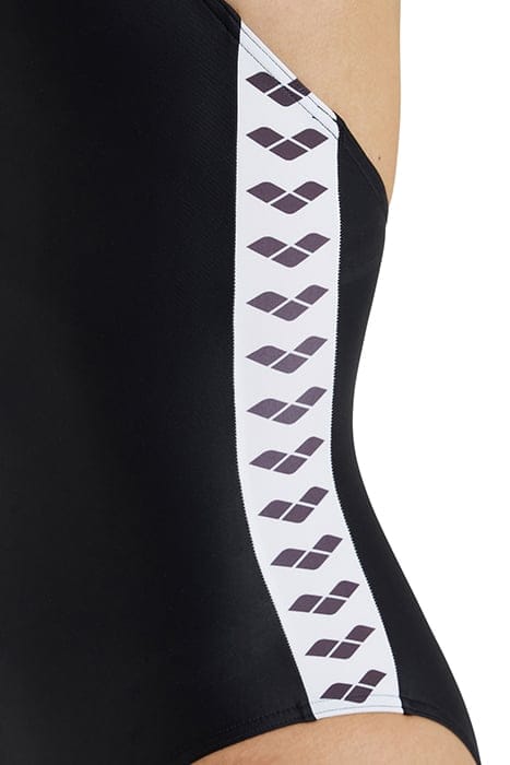 WOMEN'S ARENA ICONS SWIMSUIT RACER BACK BLACK 4