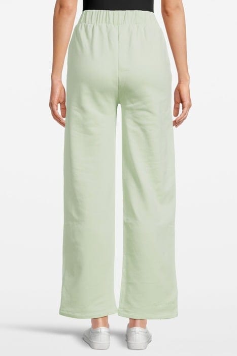 KL LOUNGE WIDE LEG SWEATPANTS DUSTY GREEN 2