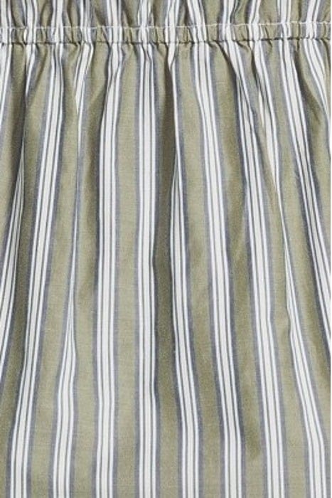 LS WOVEN DRESS FOREST GREEN 5